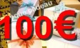 Chque cadeau 100 euros