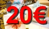 Chque cadeau 20 euros