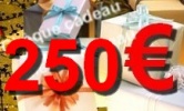 Chque cadeau 250 euros