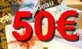 Chque cadeau 50 euros