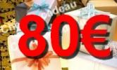 Chque cadeau 80 euros