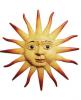 ENSEIGNE DU SOLEIL EN FER MARTELE