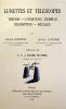 LUNETTES ET TELESCOPES Thorie, conditions d'emploi, description, rglages.